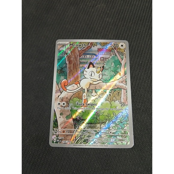 Other - Meowth 106/094 Phantasmal Flames 2025 Pokémon
